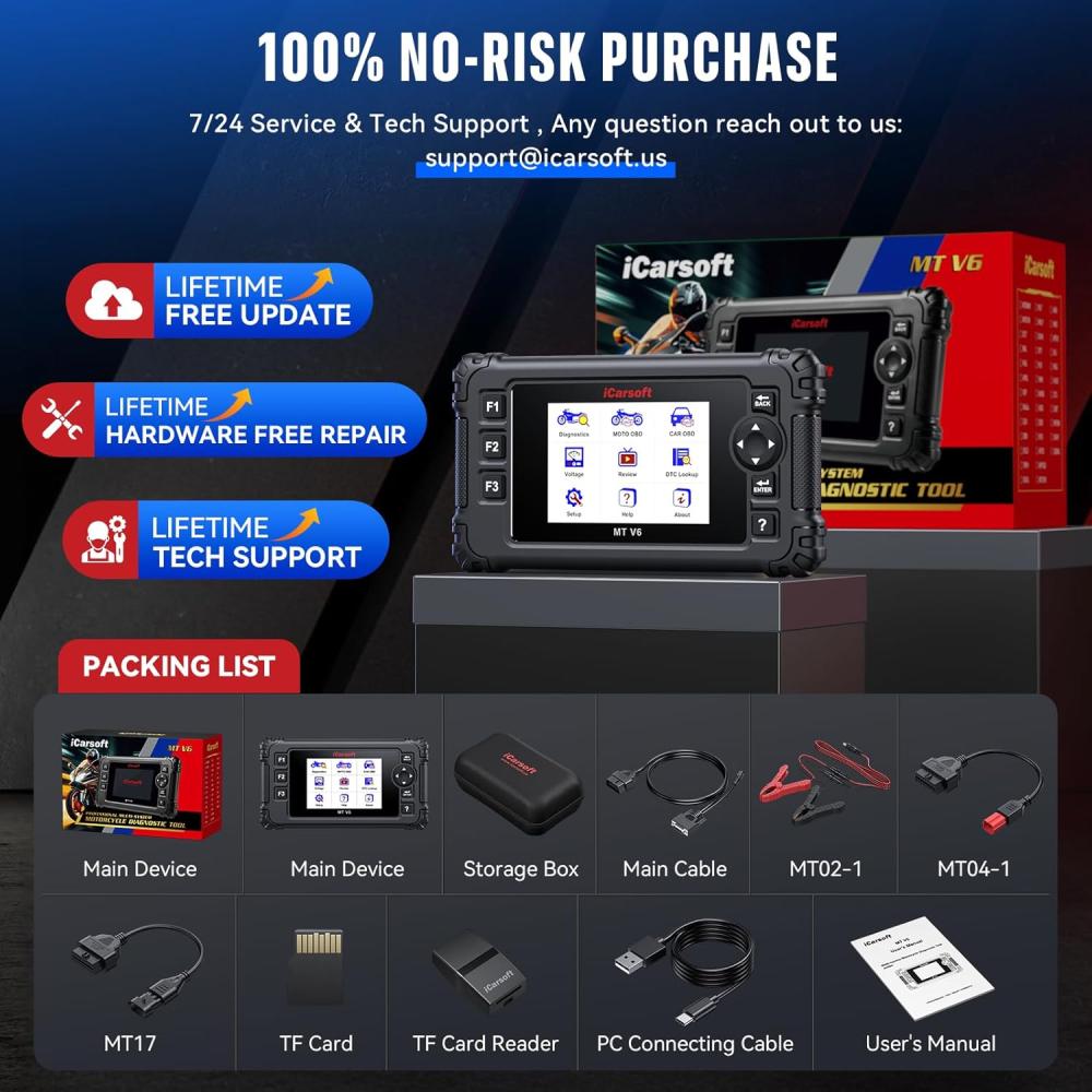 iCarsoft MT V6 Aprilia Support